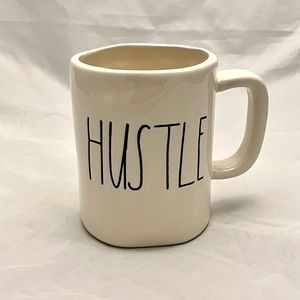 Rae Dunn Hustle Coffee Mug, Never Used, EUC